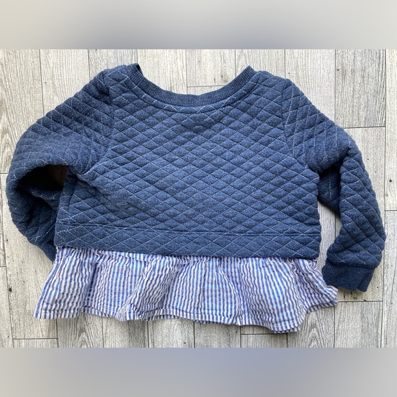 Genuine Kids OshKosh Quilted Sweater 18 months - Picture 3 of 5